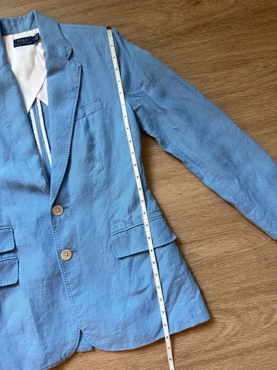 Polo Ralph Lauren 100% linen single-breasted blazer - Picture 4 of 13